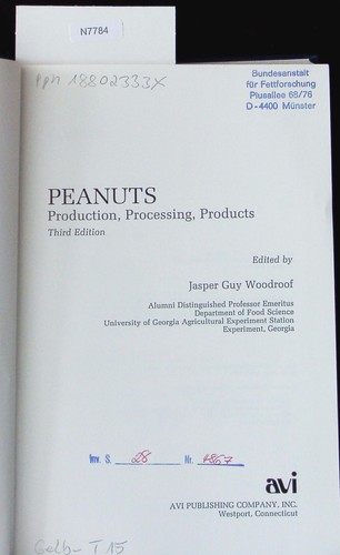 Peanuts production - peanuts:,