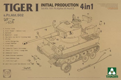 Takom tak2197 35 tiger - tak2197,