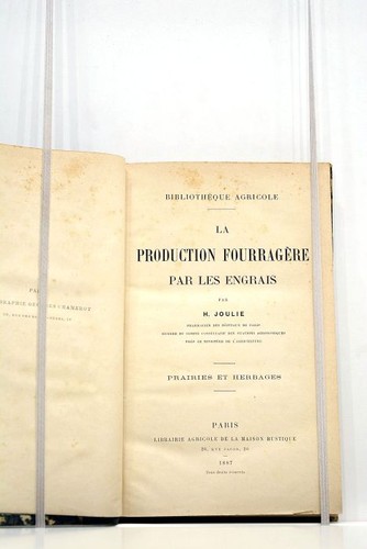Altes buch joulie produktion - joulie,