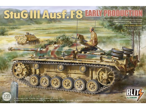 Takom stug iii ausf f8 - ausf.f8, early