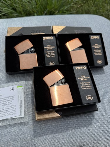 Zippo solid copper pre - zippo,